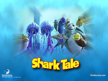 Shark Tale, comedy, fish, shark, movie HD wallpaper