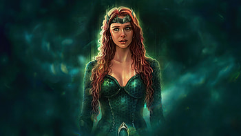 Scarlet Witch As Mera, mera, superheroes, artist, artwork, digital-art HD wallpaper