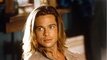 Brad Pitt, Iconic hair, Luscious locks, Hollywood heartthrob HD wallpaper
