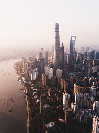 Cityscape, city, buildings HD phone wallpaper