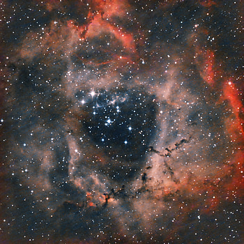 Universe, Stars, Nebula, Galaxy, Rosette Nebula, Nebula Outlet HD phone wallpaper