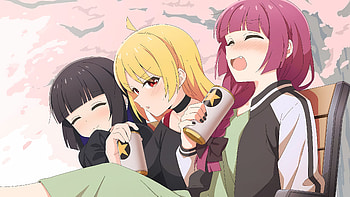 Bocchi the Rock! : PA-san, Seika Ijichi & Kikuri Hiroi Together, PA-san (Bocchi the Rock), Seika Ijichi, Kikuri Hiroi, Anime, Bocchi the Rock! HD wallpaper