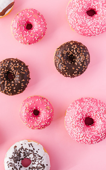 Delicious donuts, Creamy frosting, Tasty indulgence, Decadent dessert HD phone wallpaper