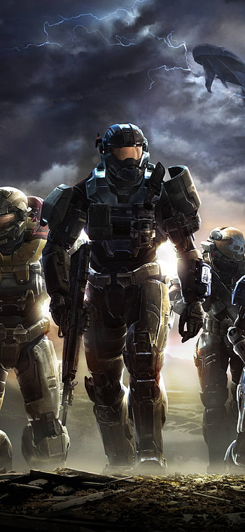 Halo: Reach gaming, collection, Signature artstyle, Mobile customization HD phone wallpaper