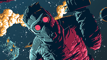 Star Lord New Artwork, star-lord, superheroes, digital-art, artwork, behance HD wallpaper
