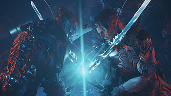 Warframe Battle — Quad : Rift Duel, Video Game, Warframe, Battle HD wallpaper