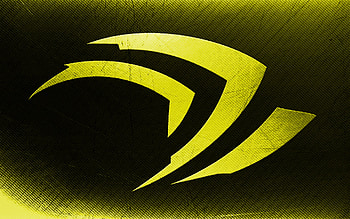 Nvidia yellow logo, grunge art, yellow typographic background, creative, Nvidia grunge logo, brands, Nvidia logo, Nvidia HD wallpaper