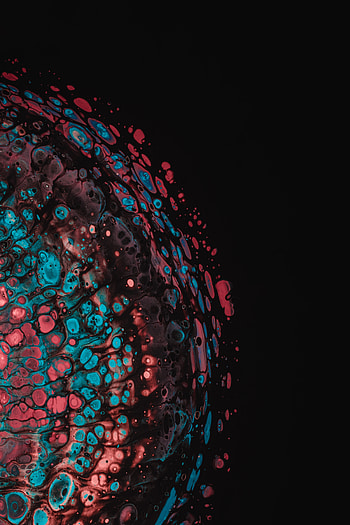 Abstraction, artwork, texture, dark HD phone wallpaper