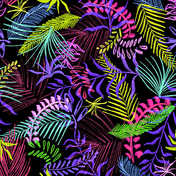 Colorful, leaves, abstract HD phone wallpaper
