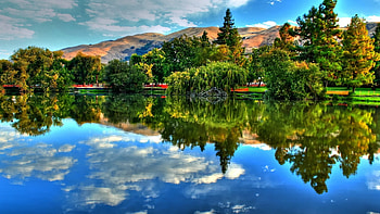 Landscape, Rivers HD wallpaper