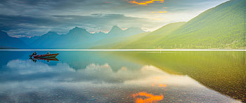 Lake McDonald, Montana HD wallpaper