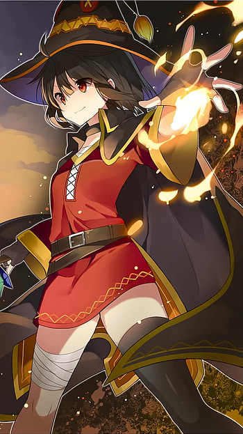 KonoSuba, Megumin (KonoSuba), demon, Anime, KonoSuba - God’s blessing on this wonderful world!! HD phone wallpaper