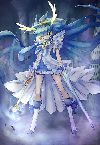Glitter Force, Pinterest, Anime, Magical girl anime HD phone wallpaper