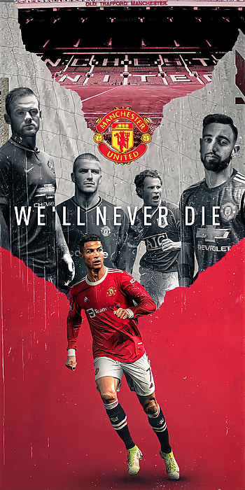 Manchester United, Bruno Fernandez, ryan giggs, Fernandez, Ronaldo, Rooney, devils, red, ball, dark, wayne rooney, david, soccer, cristiano, cr7, football, goat, old Trafford, giggs, football, Beckham, man utd, red devils, , , bruno, David Beckham HD phone wallpaper