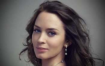 Emily Blunt, Background , Cat HD wallpaper