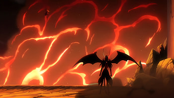 Ichigo VS Ulquiorra, Bleach, Ichigo Kurosaki, Ulquiorra Cifer, red anime, Espada (Bleach) HD wallpaper