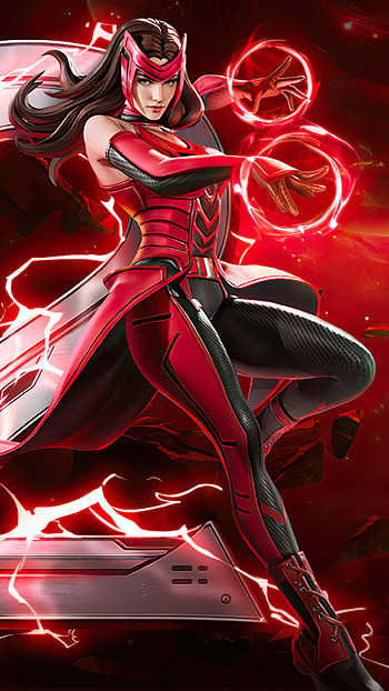 Scarlet Witch, Scarlet Witch Avengers Supergirl HD phone wallpaper