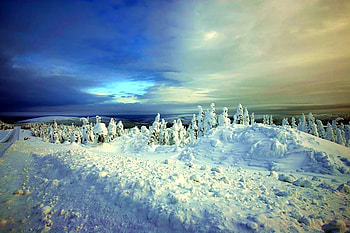 WINTER AT BRYCE CANYON, winter, nature, bryce canyon, beauty HD wallpaper