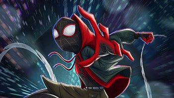 Spider Man On Art , spiderman, superheroes, artwork, art, artstation HD wallpaper