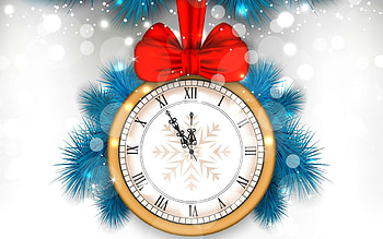 New Year of Midnight , winter, holidays, champagne, New Year, love four seasons, Christmas, snow, 2017, glasses, xmas and new year, clock HD wallpaper