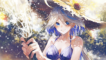 Furina Radiance: Genshin Impact Summer Vibes, Furina (Genshin Impact), video game, Genshin Impact HD wallpaper