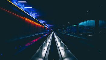 Cities, Shine, Light, Tunnel, Underground HD wallpaper