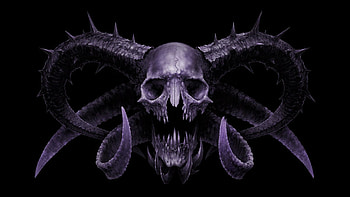 Skull Demon HD wallpaper