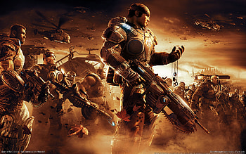Cool Gears of War HD wallpaper