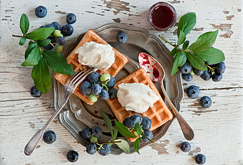 Waffle , Delicious treat, Quick and easy, Tempting delight HD wallpaper