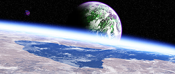 Universe, Surface, Planet, Atmosphere, Open Space HD wallpaper