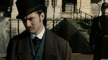 full , Jude Law as Dr. Watson, Sherlock Holmes, Hollywood film HD wallpaper