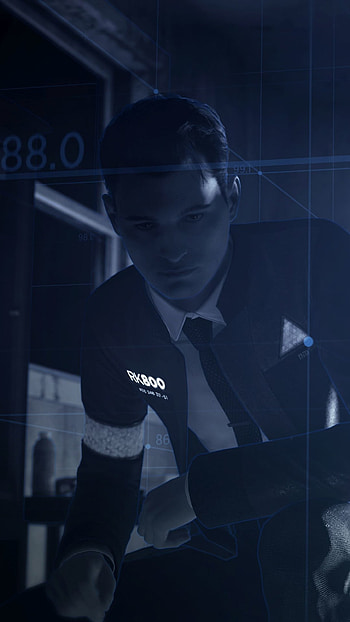 Rainbound Connor — Detroit: Become Human , video game, Detroit: Become Human HD phone wallpaper