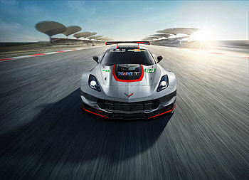 Chevrolet Corvette C7R redline, sports car, on-road, 2018 HD wallpaper
