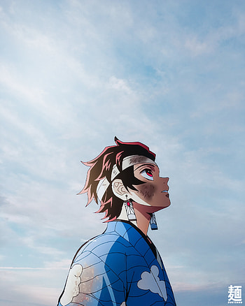 tanjiro kamado, demon slayer, nizuko HD phone wallpaper