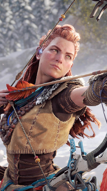 Horizon Forbidden West, Video game, mobile , Aloy protagonist HD phone wallpaper