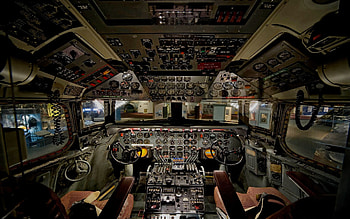 Gallery for - of airplane cockpit HD wallpaper