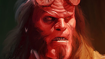 Hellboy , hellboy, superheroes, artwork, digital-art, art, artstation HD wallpaper