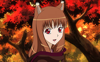 Horo, Cant think of a fourth, Spice and wolf, Fall HD wallpaper