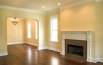 Interior, Miscellanea, Miscellaneous, Design, Room, Style, Fireplace, Apartment, Flat, Empty HD wallpaper