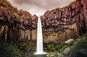 Majestic Svartifoss Waterfall – Stunning Nature, nature, Svartifoss HD wallpaper