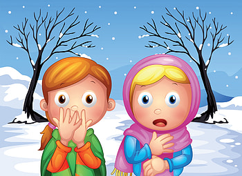 zing kids, cold, winter, kid, scared HD wallpaper