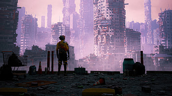 The Lost Cyberpunk Slums, cyberpunk, scifi, artist, artwork, digital-art HD wallpaper