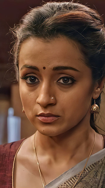 Trisha Krishnan, tamil actress HD phone wallpaper
