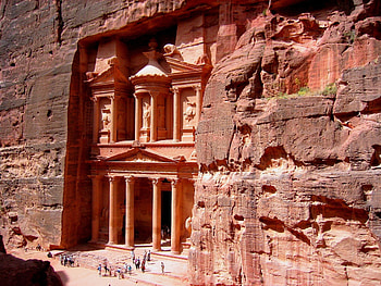 Petra city, Wadi Rum, Egypt travel, City of Petra HD wallpaper