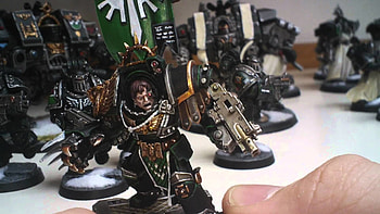 Dark Angels 40K HD wallpaper