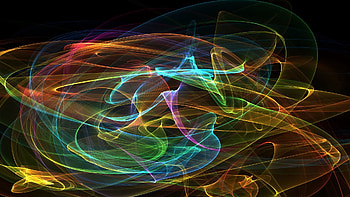 Abstract, Smoke, Multicolored, Motley, Grid HD wallpaper