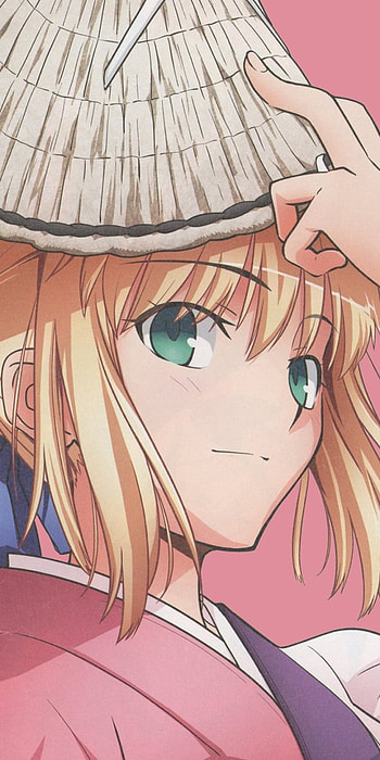 Saber Lily, green eyes, short hair, Saber (Fate Series), Anime, Fate/Stay Night HD phone wallpaper