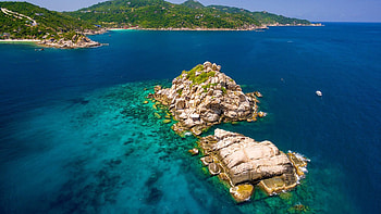 Koh Tao island , Beautiful , Serene beach scenery, Thailand travels HD wallpaper