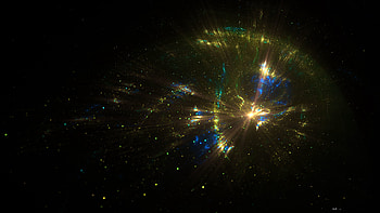 Abstract, Shining, Glare, Shine, Light, Fractal HD wallpaper