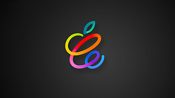 Apple Event Spring Loaded Dark Logo , apple, computer, logo, artist, artwork, digital-art HD wallpaper